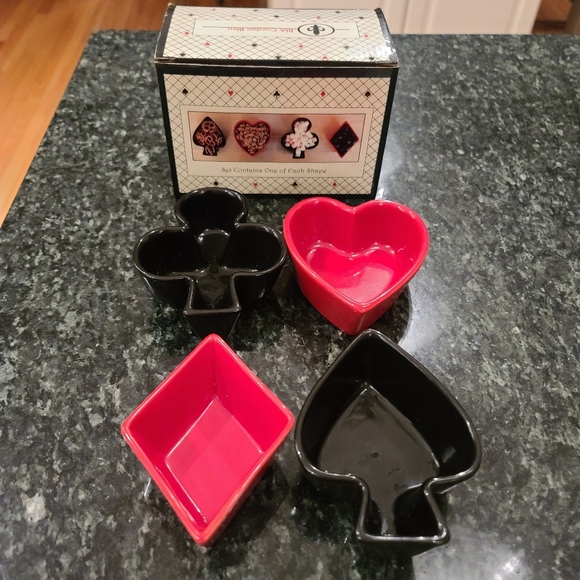 BIA Cordon Bleu Bridge Stonewear Snack Dishes 2003 - Picture 6 of 6